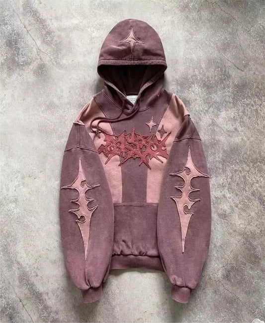 PINK GOTHIC HOODIE