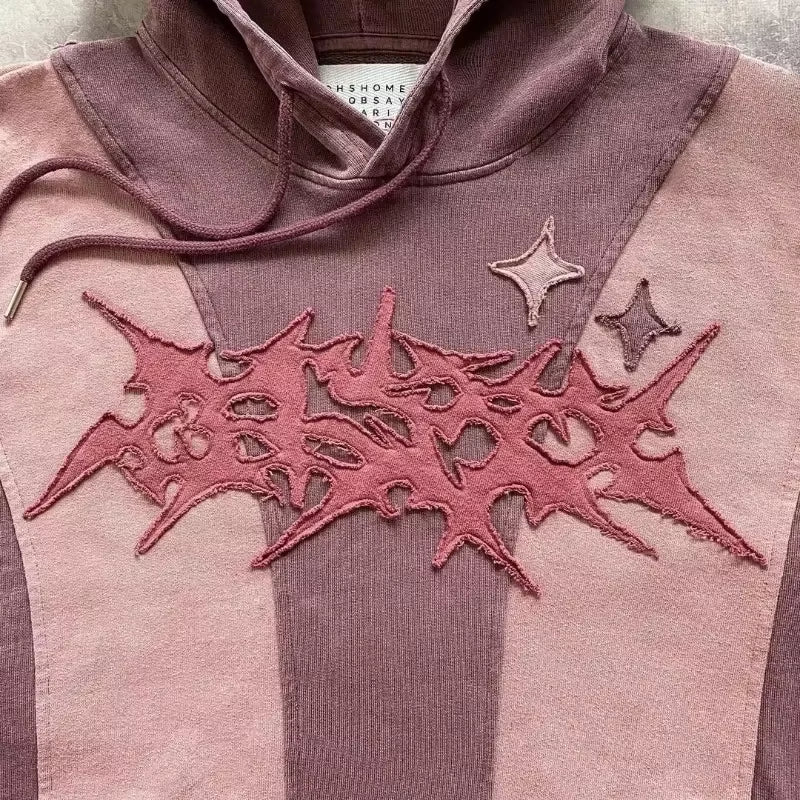 PINK GOTHIC HOODIE