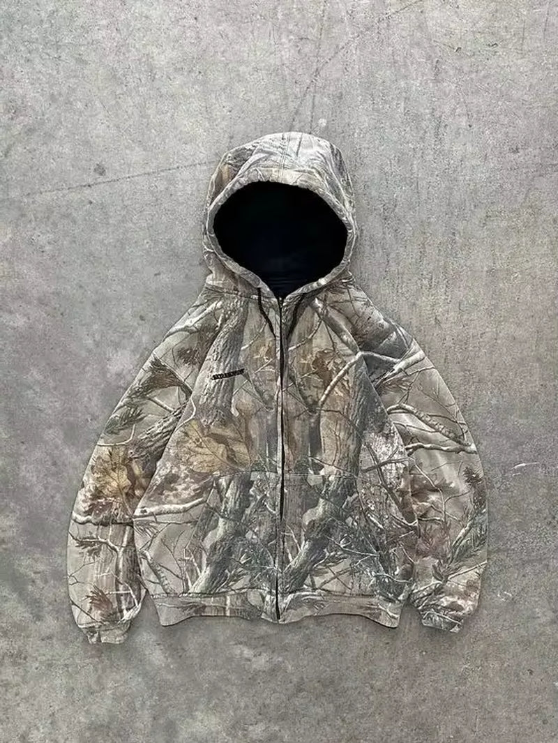 Hoodie Camo  Oversized 