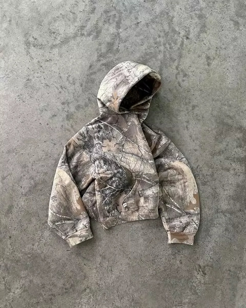 Hoodie Camo  Oversized 